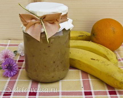 Банановый джем