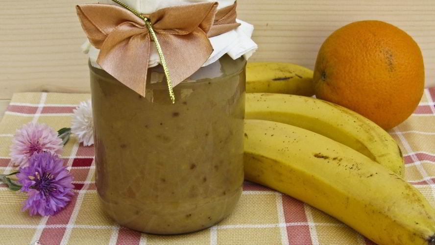 Рецепт банановый джем