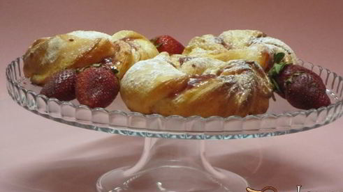 булочки с джемом