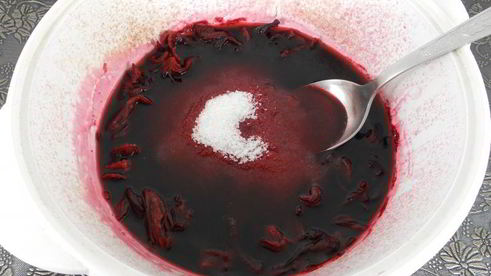 быстрый джем из суданской розы