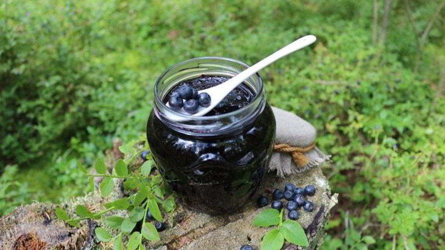Рецепт черничный джем с черной смородиной