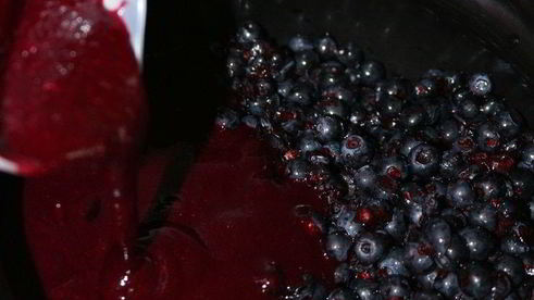 черничный джем с черной смородиной