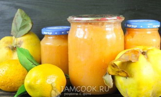 Джем из айвы на зиму