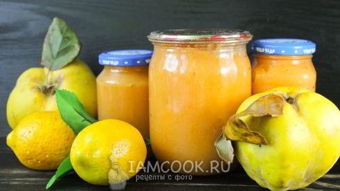 джем из айвы на зиму