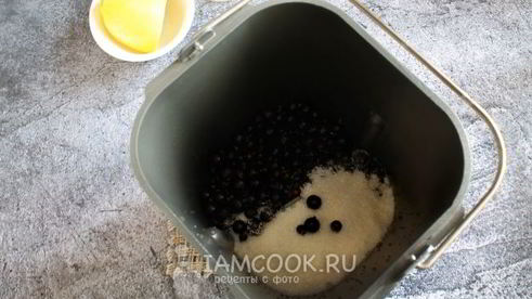 джем из черной смородины в хлебопечке