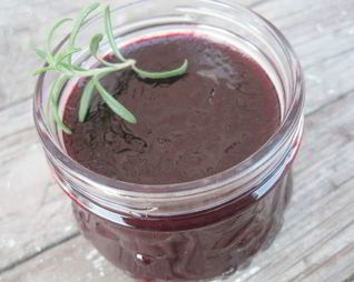 Джем из ежевики с розмарином