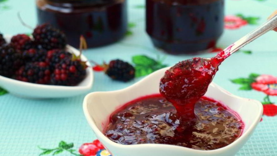 Рецепт джем из ежевики