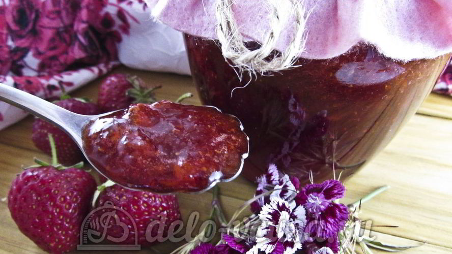Рецепт джем из клубники