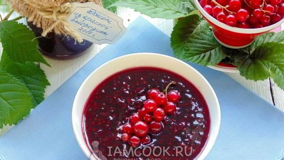 Рецепт Джем из красной смородины
