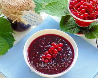 Джем из красной смородины