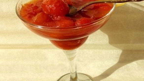 Рецепт Джем из помидоров черри с лимоном и перчиком чили