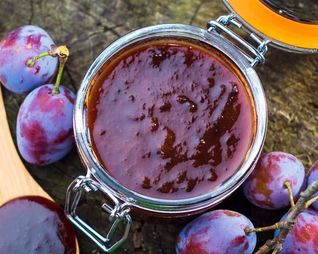 Джем из слив и яблок