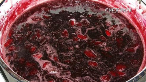 ежевичный джем без косточек с яблоками