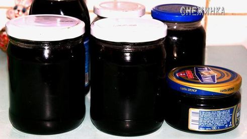 ежевичный джем без косточек с яблоками