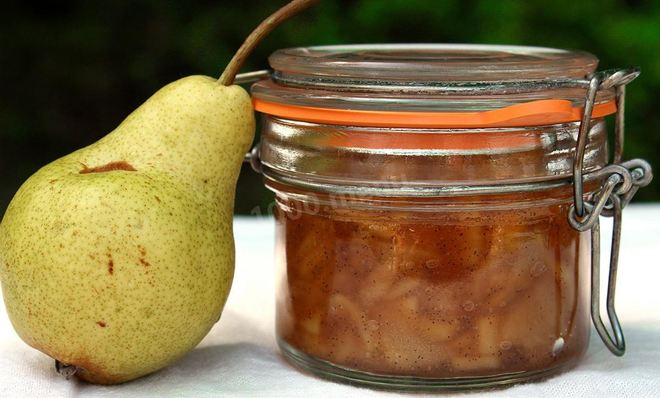 Грушевый джем из груш на зиму