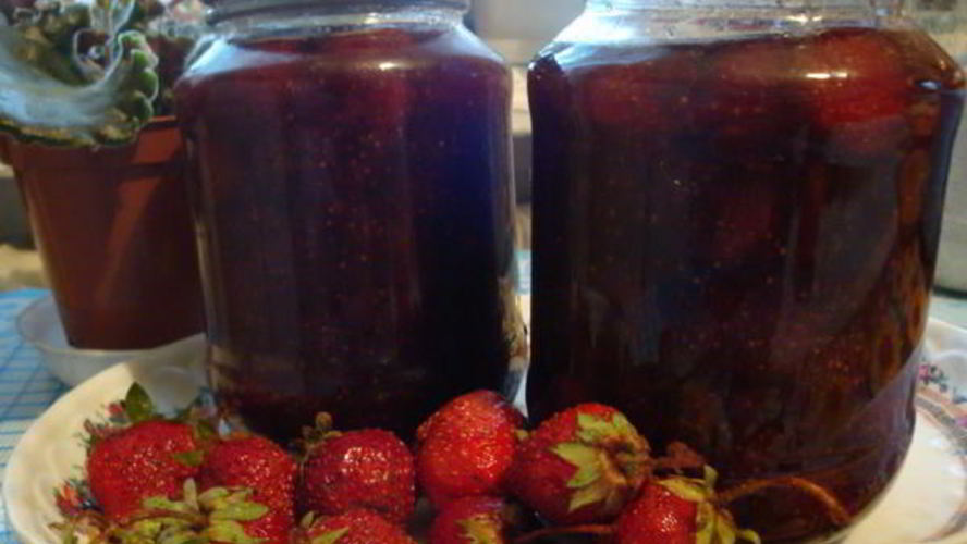 Рецепт клубничный джем с ванилью и черным перцем