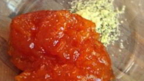 куриные голени в глазури из джема