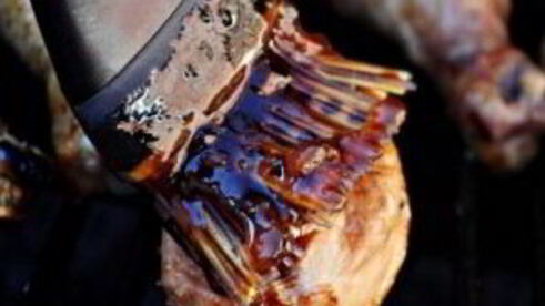 куриные голени в глазури из джема