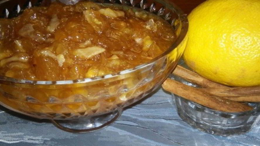 Рецепт лимонный джем с имбирем
