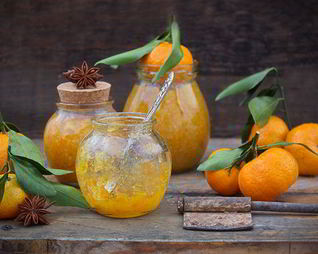 Мандариновый джем с анисом