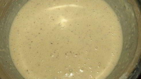 миндальные блинки с клубничным джемом