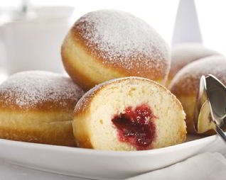Пончики с джемом