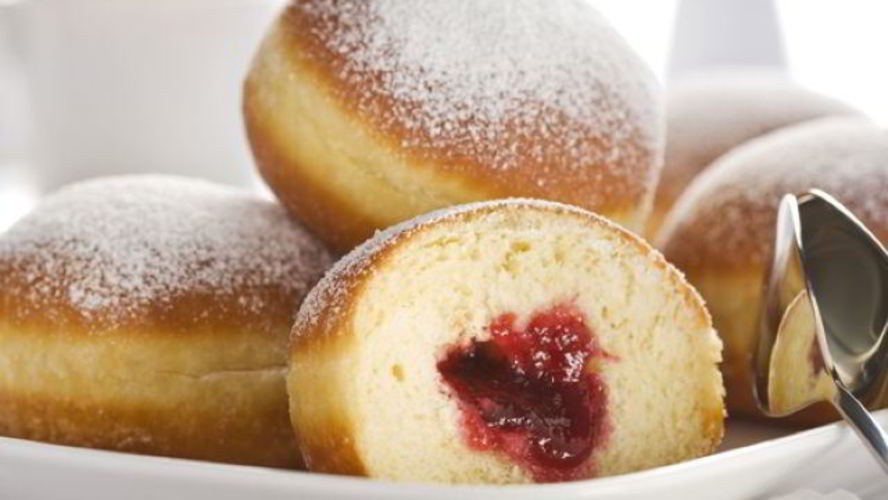 Рецепт пончики с джемом