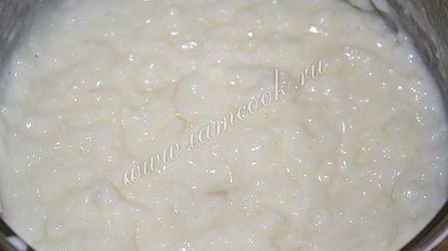 рисовый пудинг с джемом