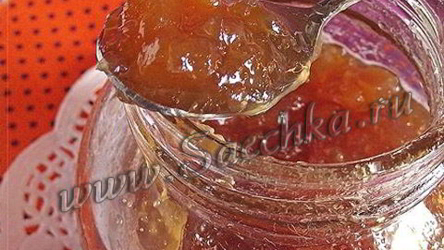 Рецепт тыквенный джем