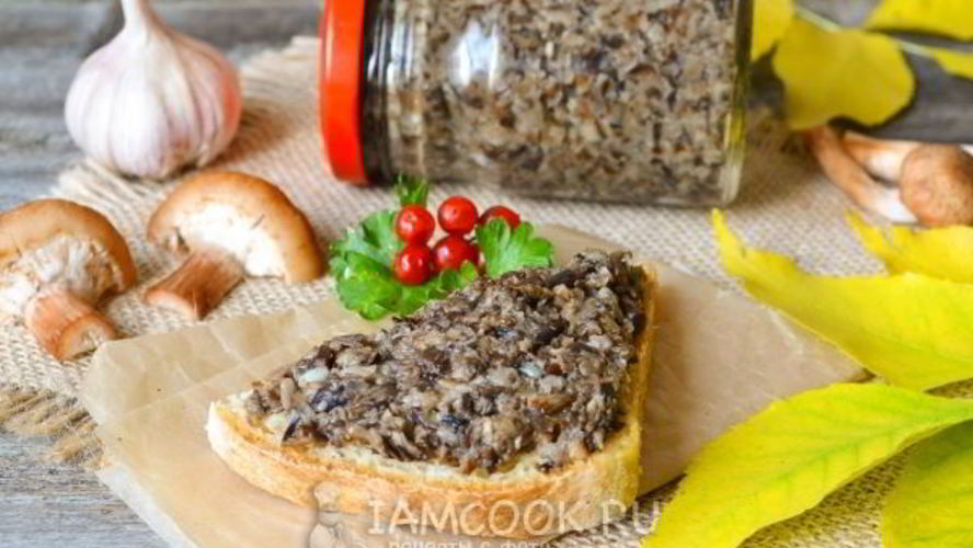 Рецепт икра из опят с чесноком на зиму