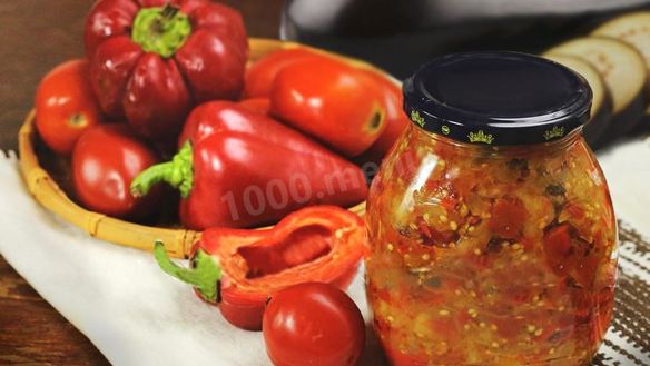 Рецепт Икра из печеных баклажанов пальчики оближешь на зиму