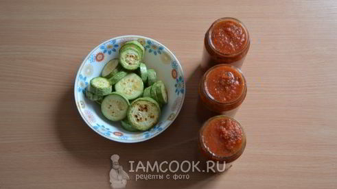 кабачки по-грузински на зиму