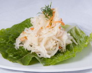 Капуста, квашеная по-деревенски