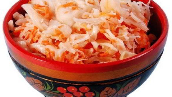 Рецепт Капуста с хреном на зиму