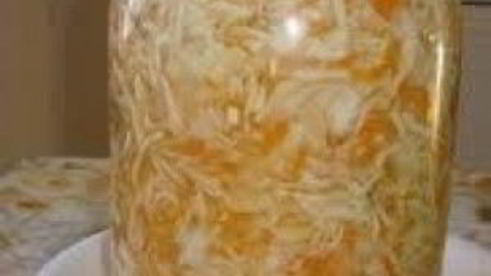 капуста с медом на зиму