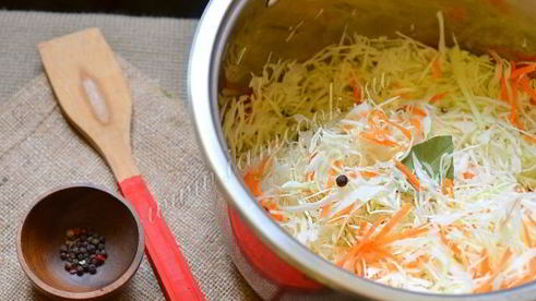 хрустящая капуста на зиму