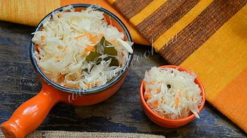 хрустящая капуста на зиму