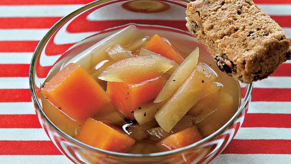 Рецепт Австрийский тыквенно-яблочный компот с гвоздикой