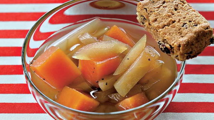 Рецепт австрийский тыквенно-яблочный компот с гвоздикой