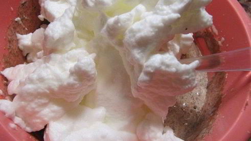 гречневый торт с брусничным компотом