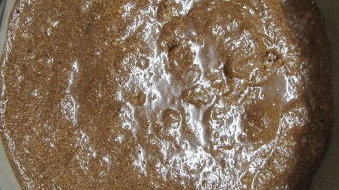 гречневый торт с брусничным компотом