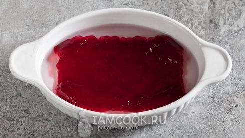 клубничное компоте для торта