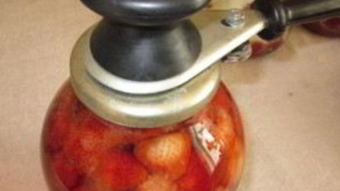 клубничный компот на зиму