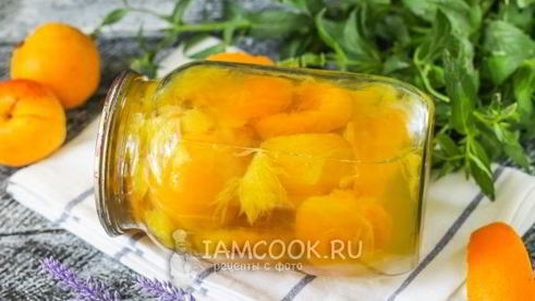 компот из абрикосов и апельсинов на зиму