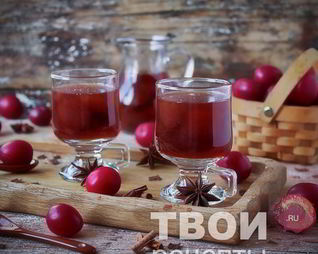 Компот из алычи