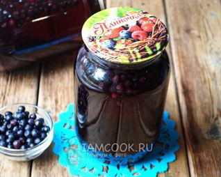 Компот из черники