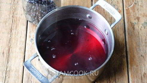 компот из черники