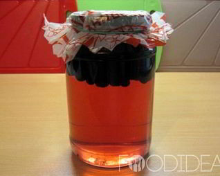 Компот из черноплодной рябины