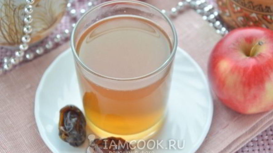 Рецепт компот из фиников