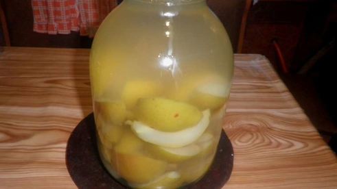 компот из груш на зиму